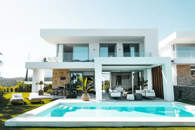 Modern villa exterior near West Istanbul Marina